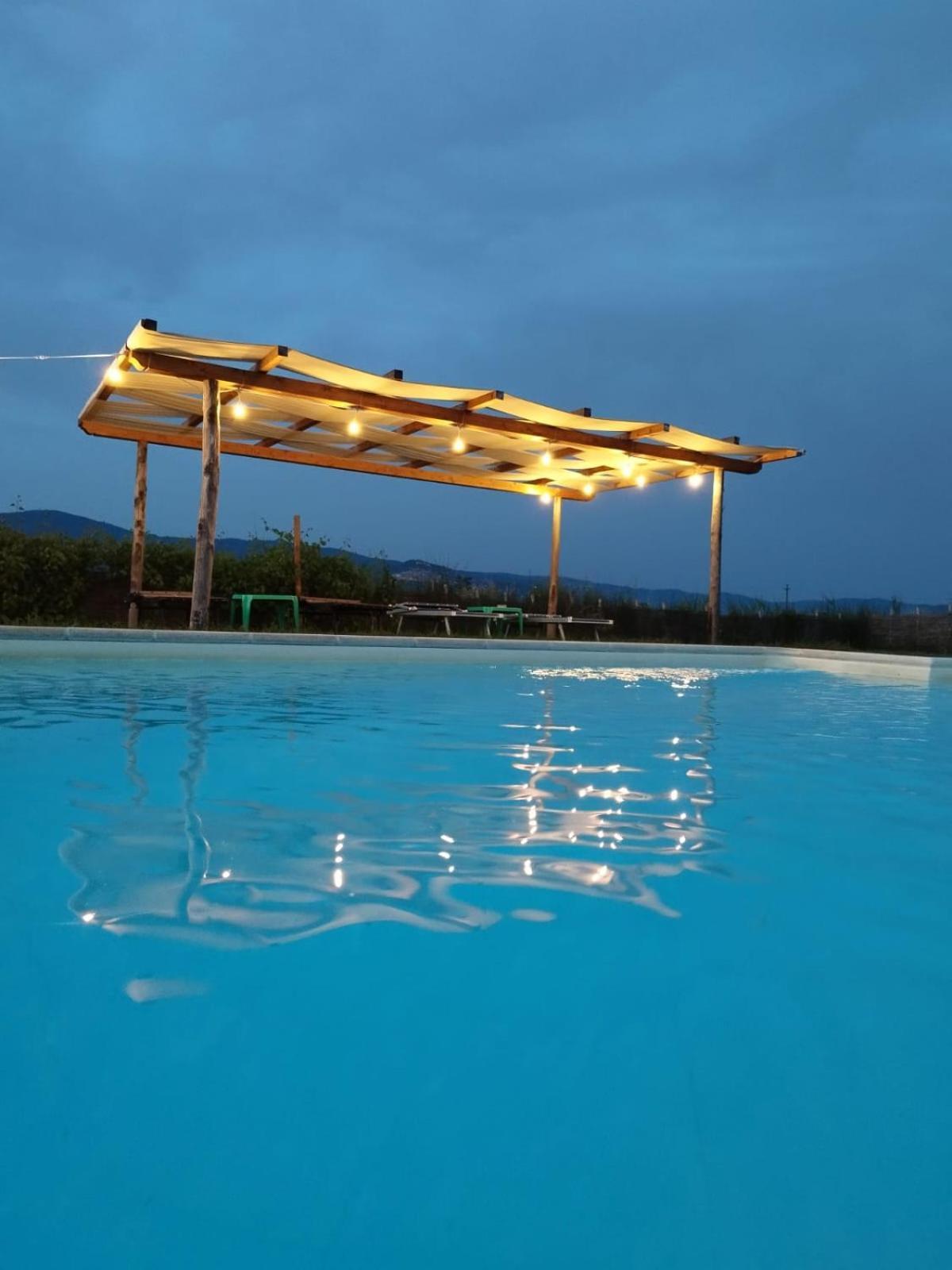 La Rugantina Hotell Cortona Exteriör bild