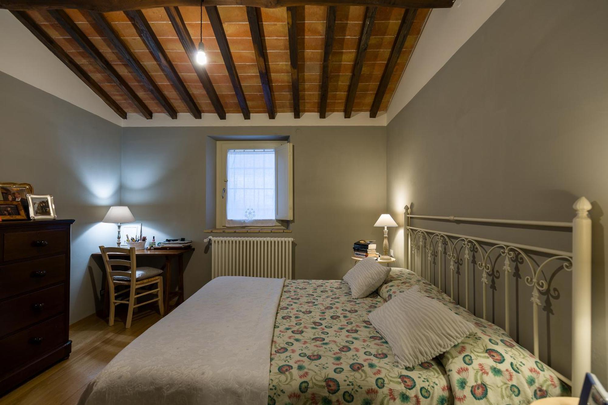 La Rugantina Hotell Cortona Rum bild