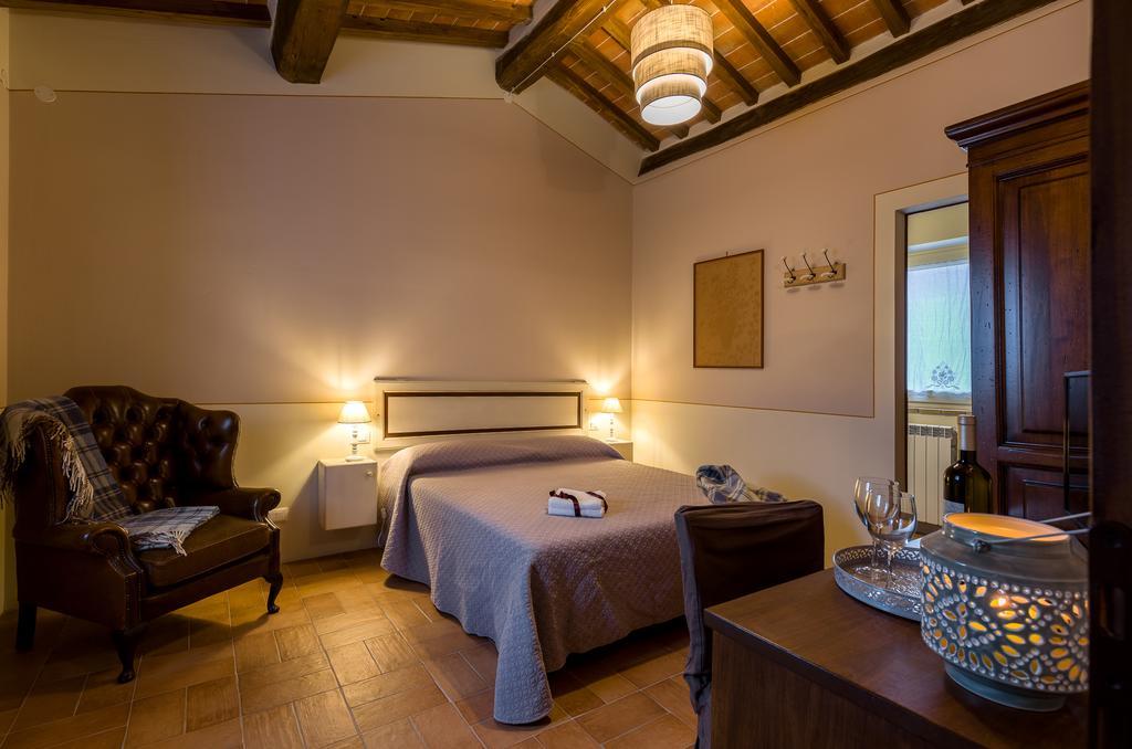 La Rugantina Hotell Cortona Exteriör bild