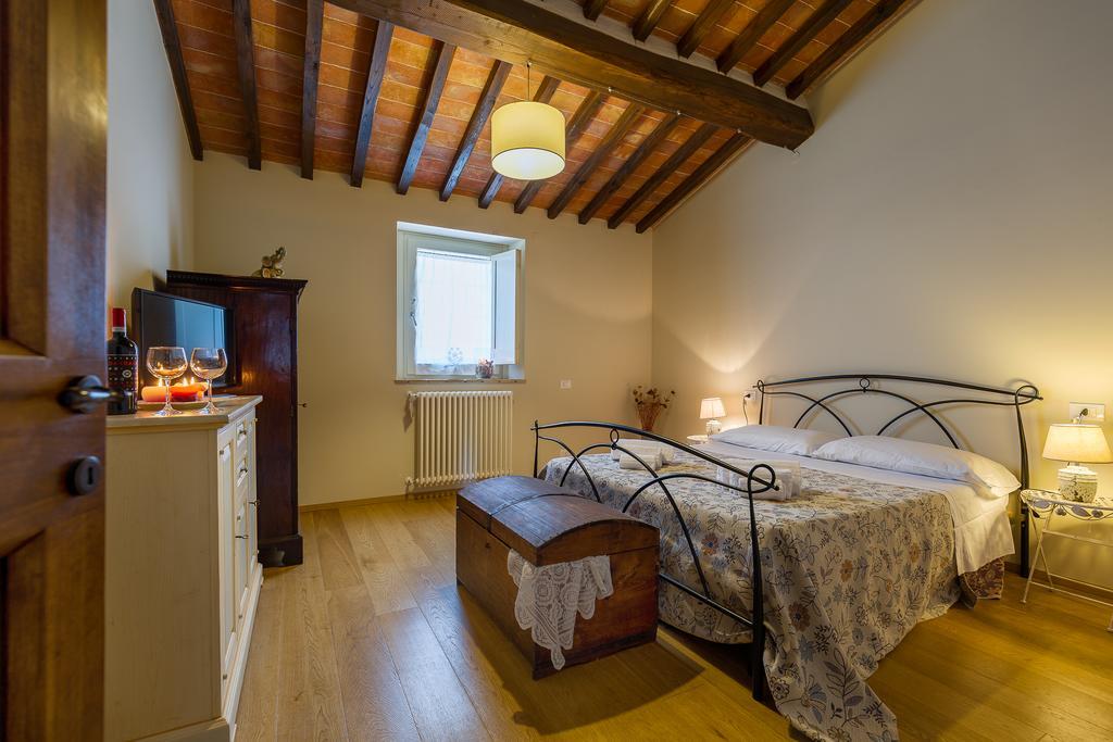 La Rugantina Hotell Cortona Exteriör bild