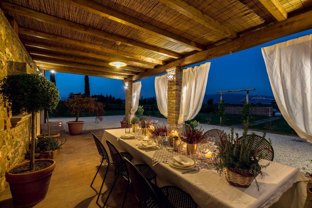 La Rugantina Hotell Cortona Exteriör bild