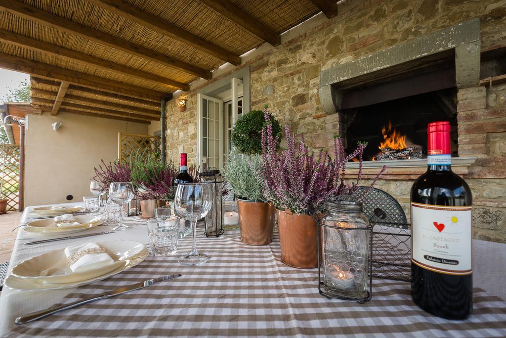 La Rugantina Hotell Cortona Exteriör bild