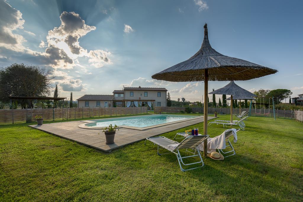 La Rugantina Hotell Cortona Exteriör bild